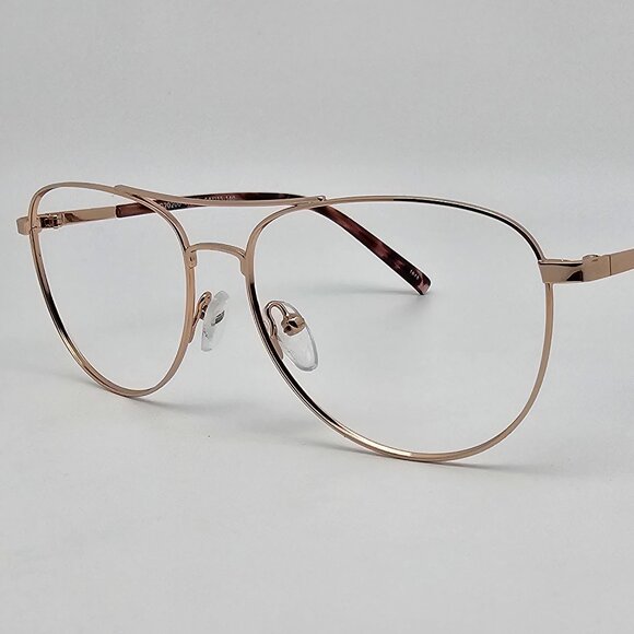 Otis + Grey OG20200 RO/G Rose Gold Aviator Eyeglasses Frame 54-15-140 - Picture 1 of 9